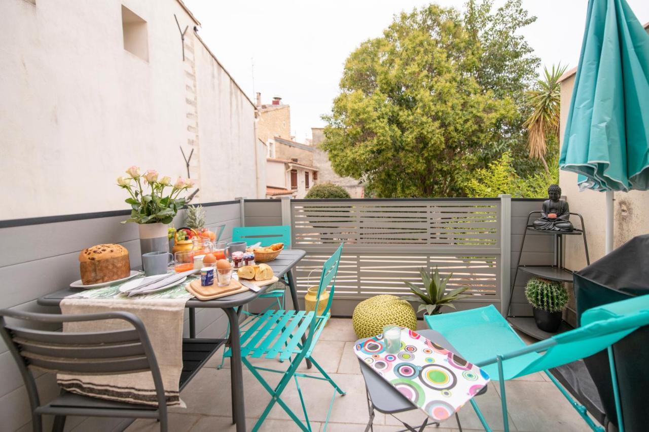 Suite Oisivete Avec Terrasse Vue Sur Patio Et Clim Montpellier Ngoại thất bức ảnh